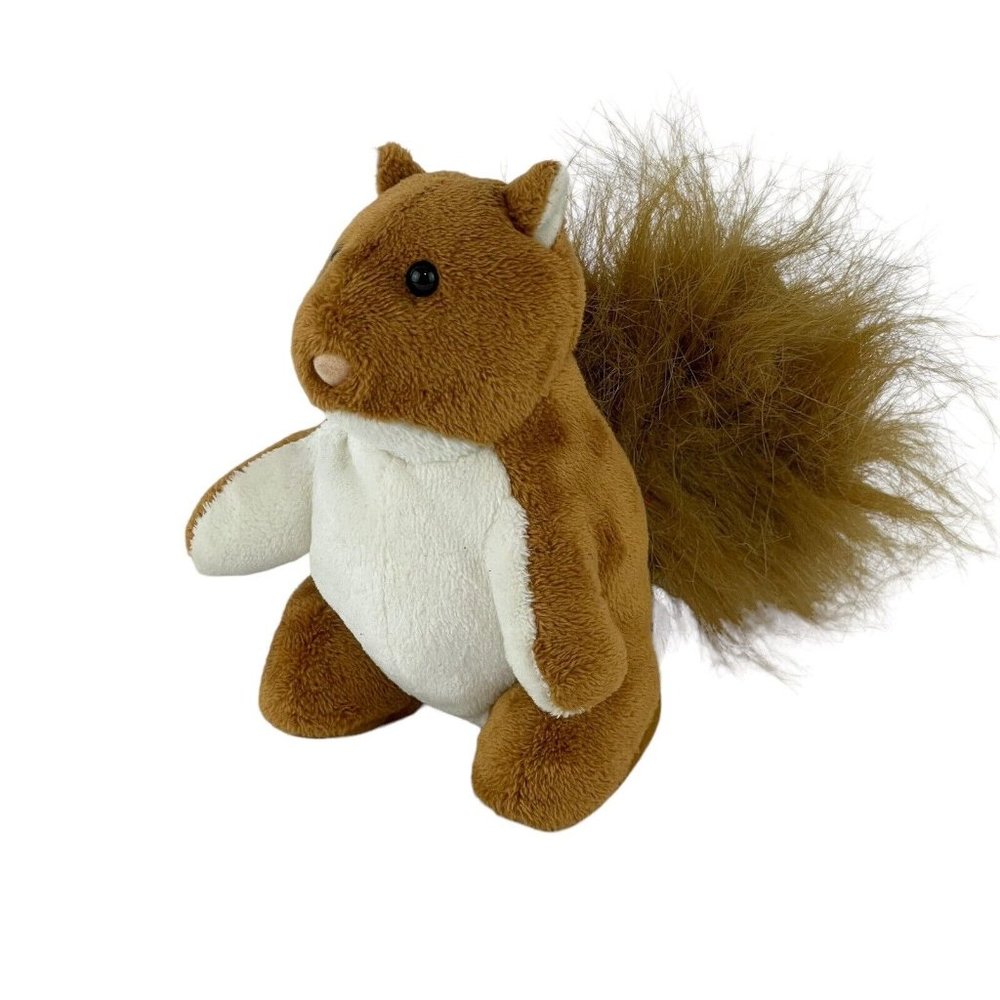 Mary Meyer Squirrel Finger Puppet Brown 5" Plush‎ Stuffed Animal Toy